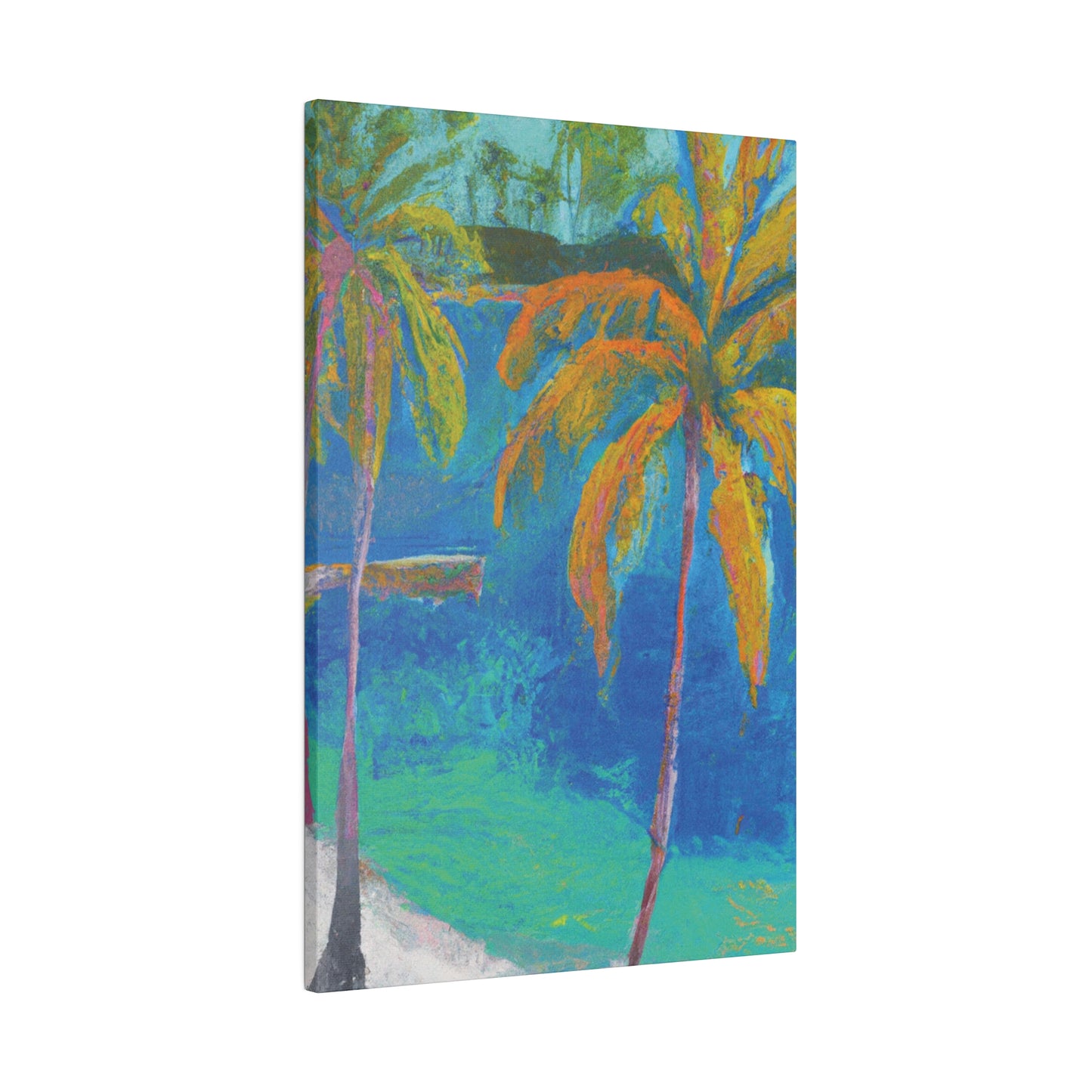 5481T - Bahamas Ocean Painting Print | Bahamas | Ocean | Beach | Poster | Home Decor | Wall Art | Canvas
