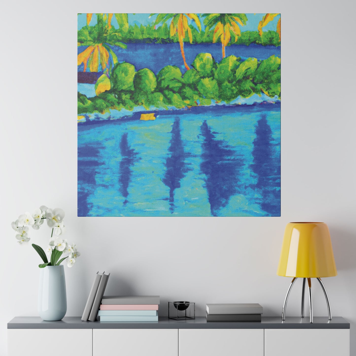 825Y - Bahamas Ocean Painting Print | Bahamas | Ocean | Beach | Poster | Home Decor | Wall Art | Canvas