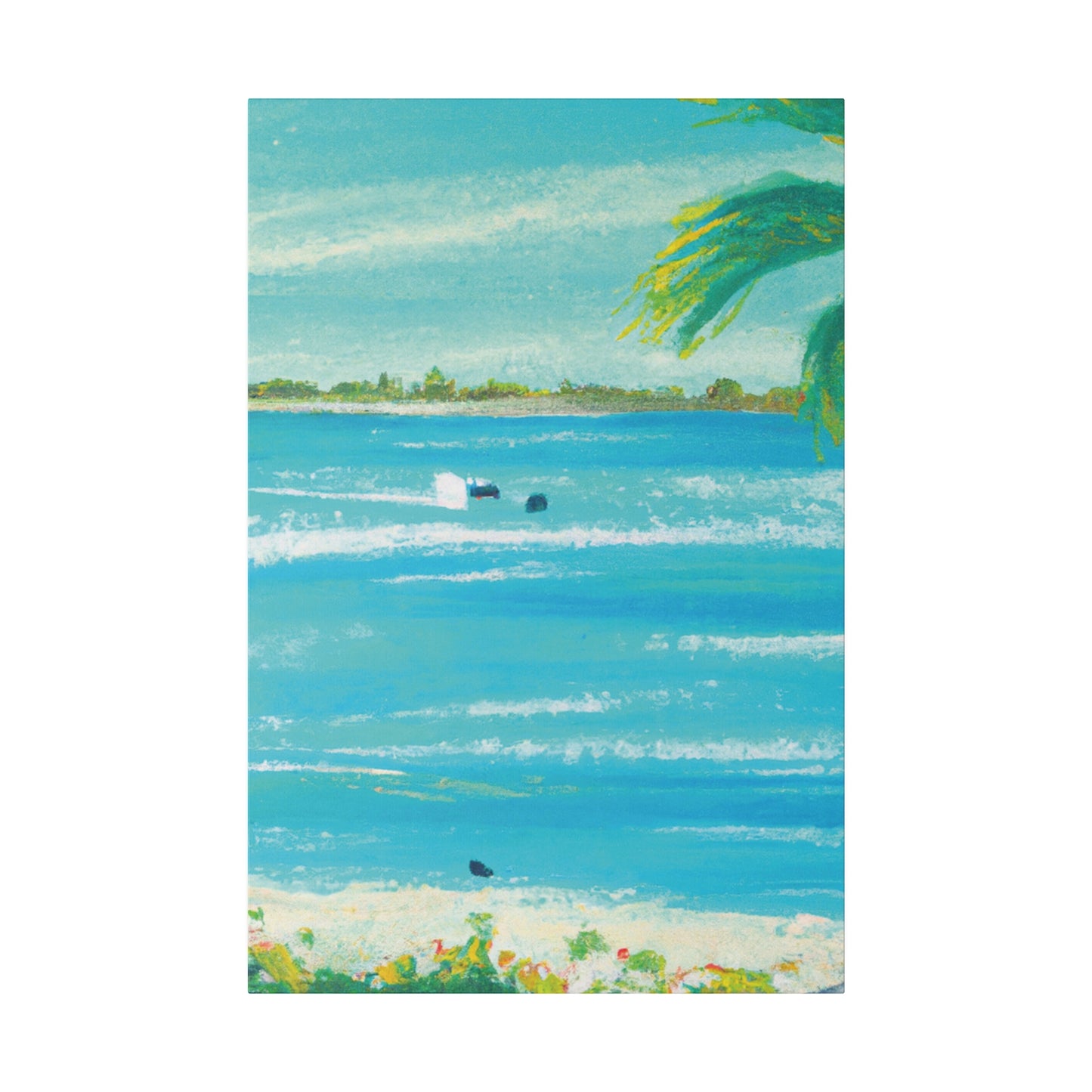 4282E - Bahamas Ocean Painting Print | Bahamas | Ocean | Beach | Poster | Home Decor | Wall Art | Canvas