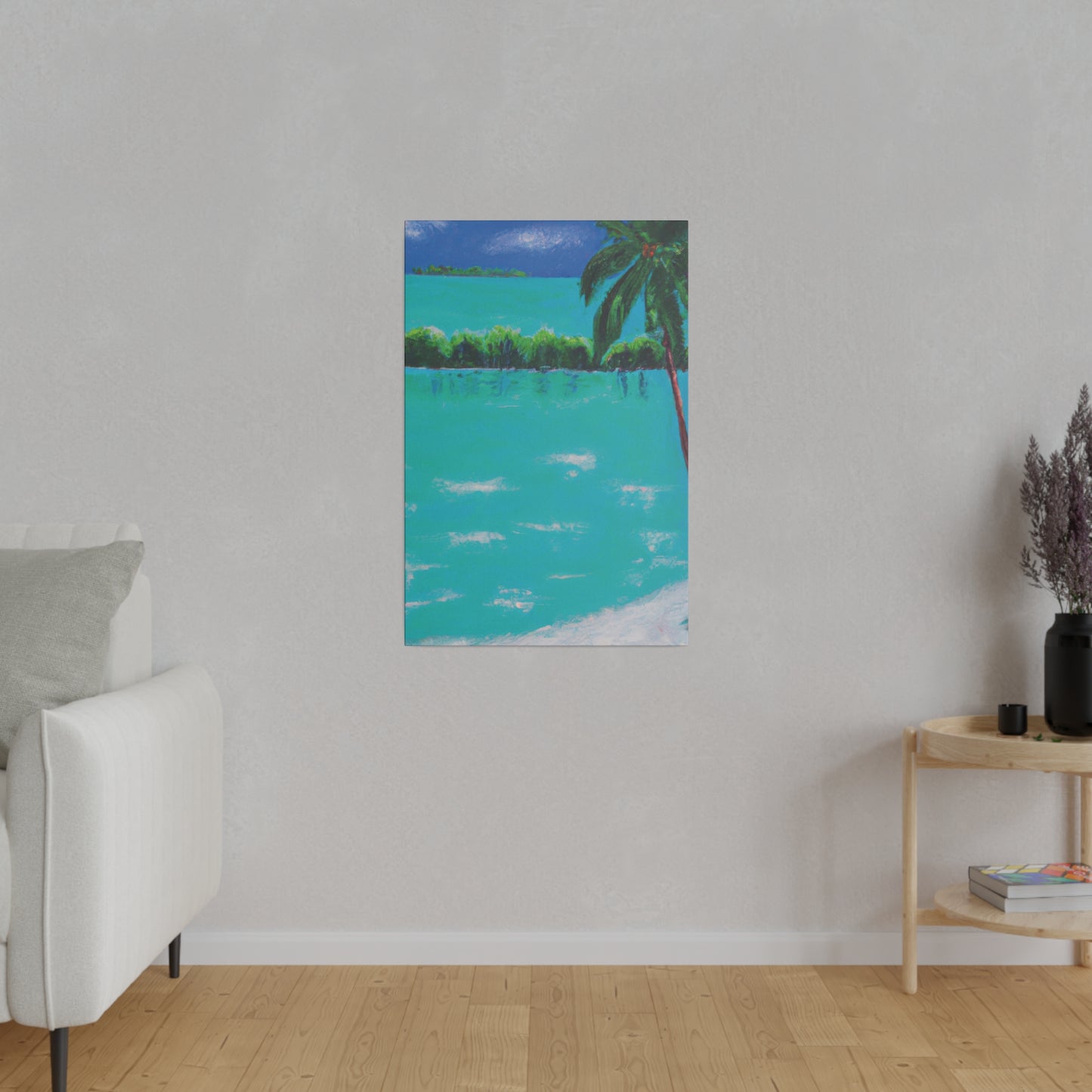 9108Q - Bahamas Ocean Painting Print | Bahamas | Ocean | Beach | Poster | Home Decor | Wall Art | Canvas