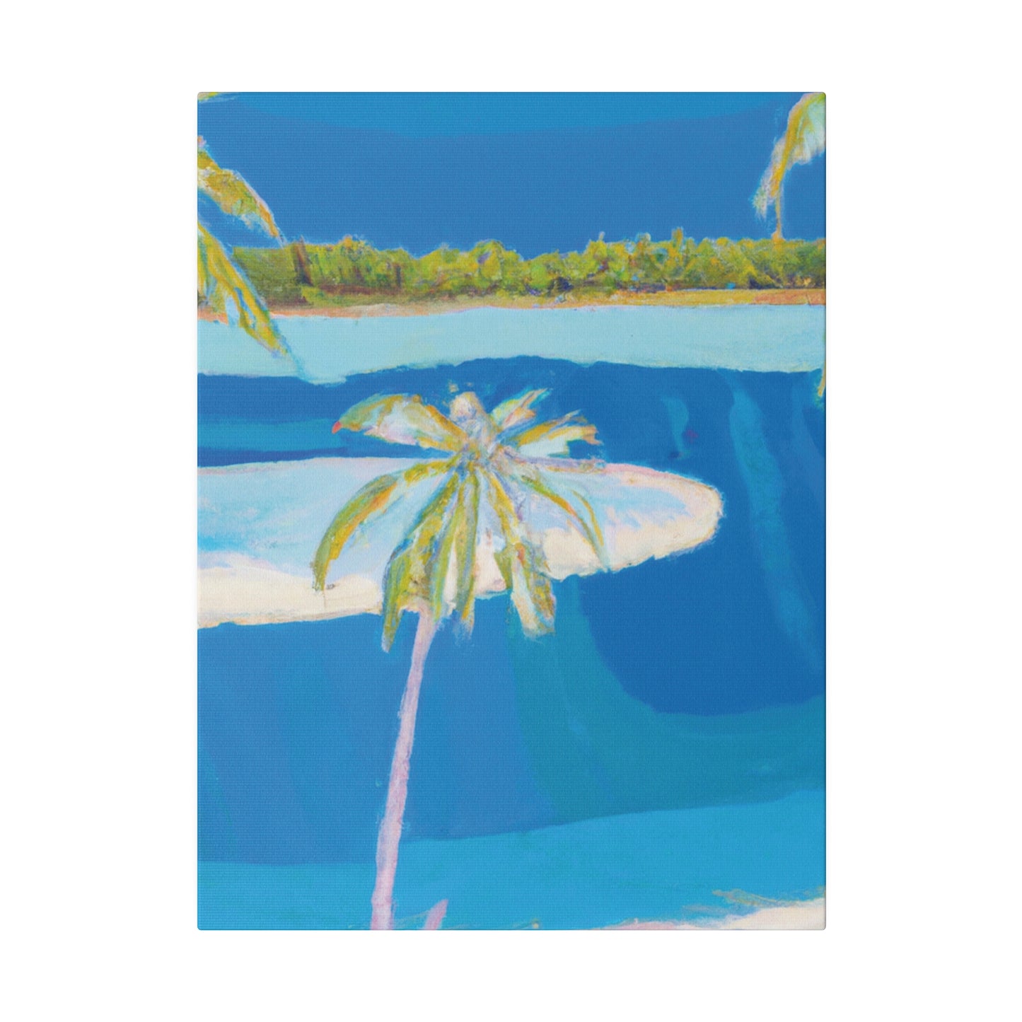 9231F - Bahamas Ocean Painting Print | Bahamas | Ocean | Beach | Poster | Home Decor | Wall Art | Canvas