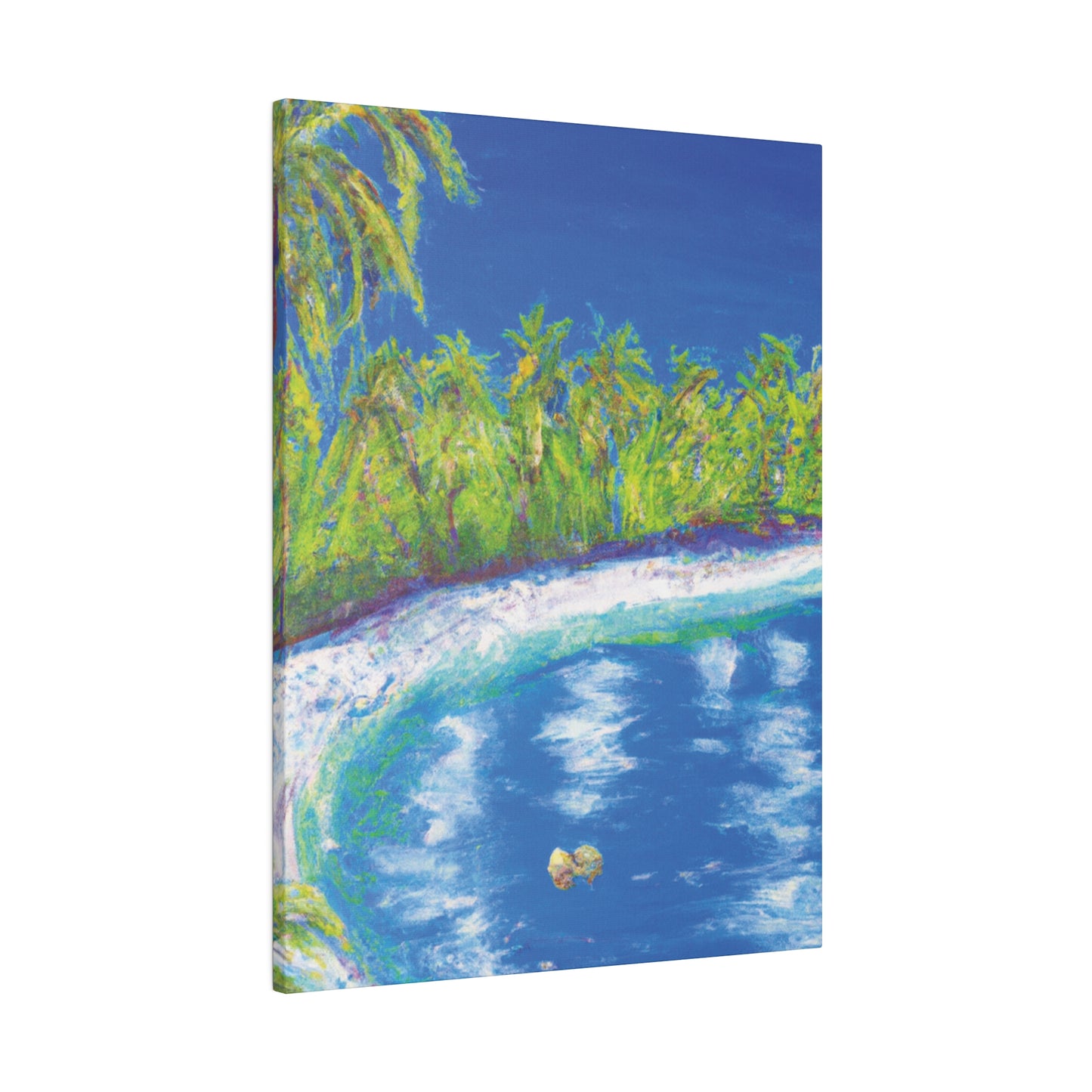 3798C - Bahamas Ocean Painting Print | Bahamas | Ocean | Beach | Poster | Home Decor | Wall Art | Canvas