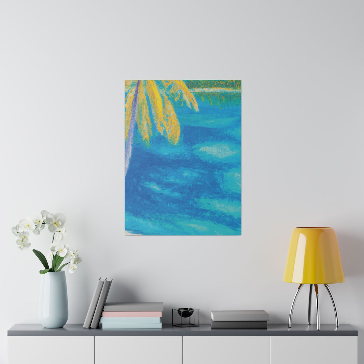 5874A - Bahamas Ocean Painting Print | Bahamas | Ocean | Beach | Poster | Home Decor | Wall Art | Canvas