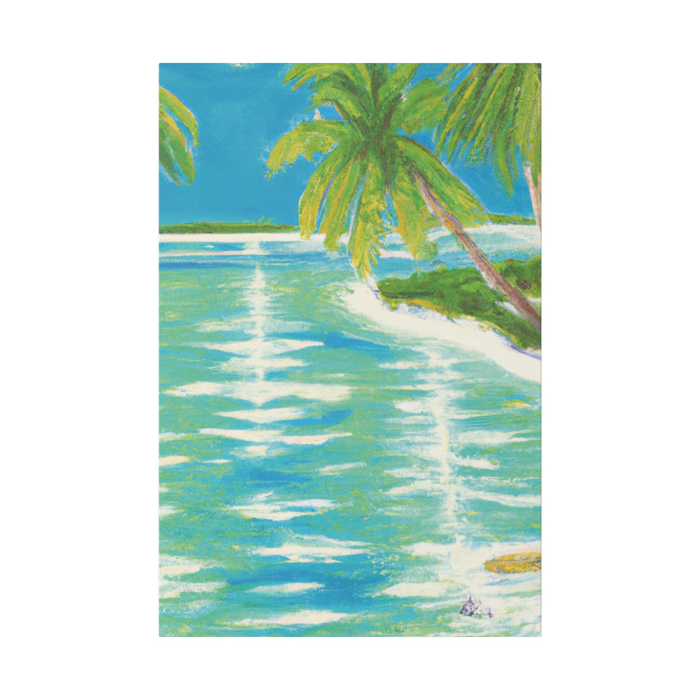 9482A - Bahamas Ocean Painting Print | Bahamas | Ocean | Beach | Poster | Home Decor | Wall Art | Canvas