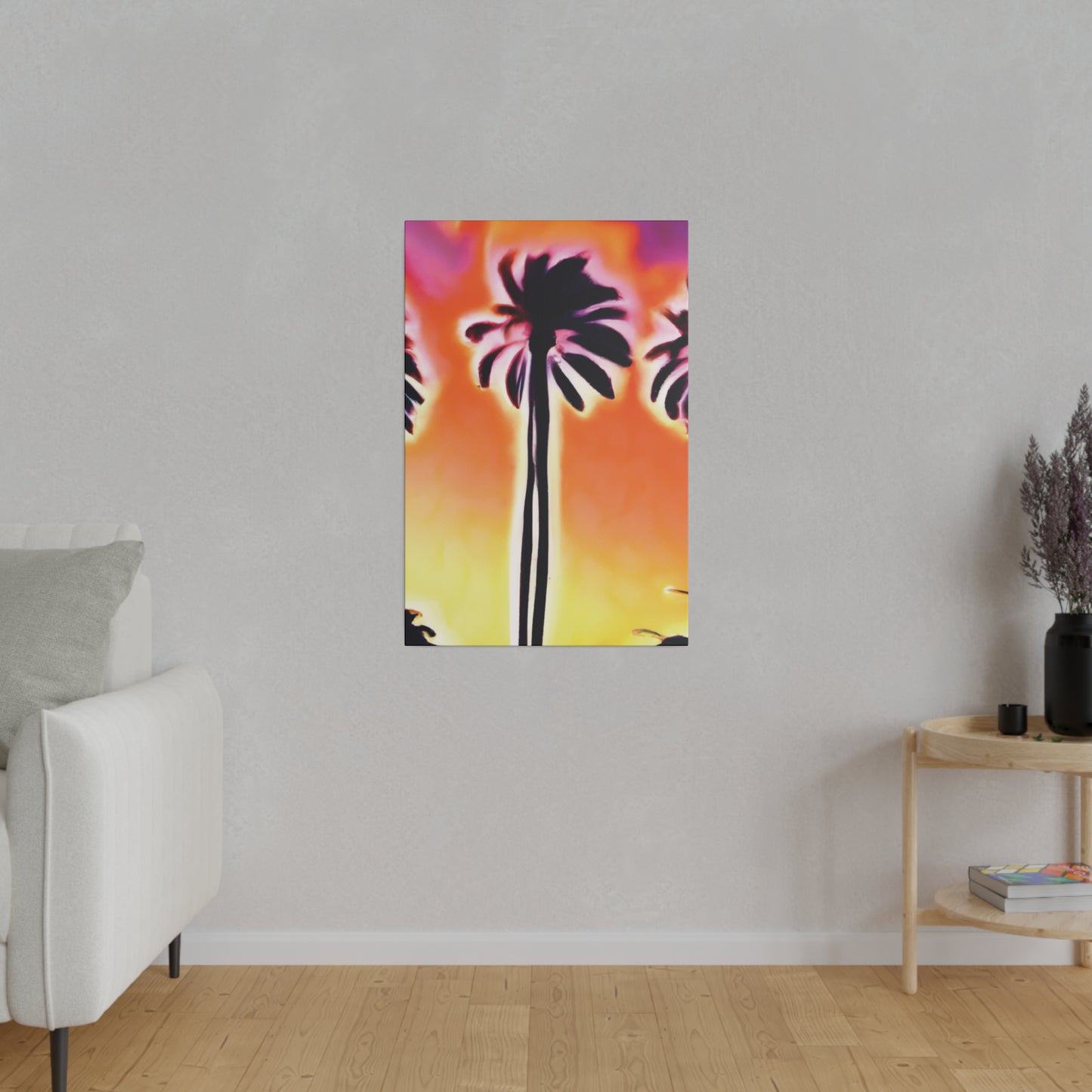 3814X - Miami Beach Sunset Painting Print | Miami | Beach | Sunset | Poster | Home Decor | Wall Art | Canvas