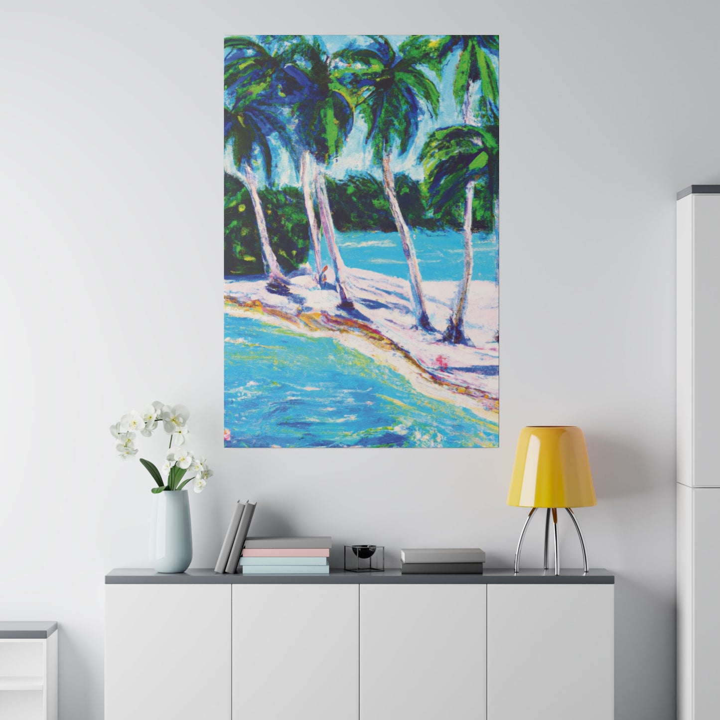 4567L - Bahamas Ocean Painting Print | Bahamas | Ocean | Beach | Poster | Home Decor | Wall Art | Canvas