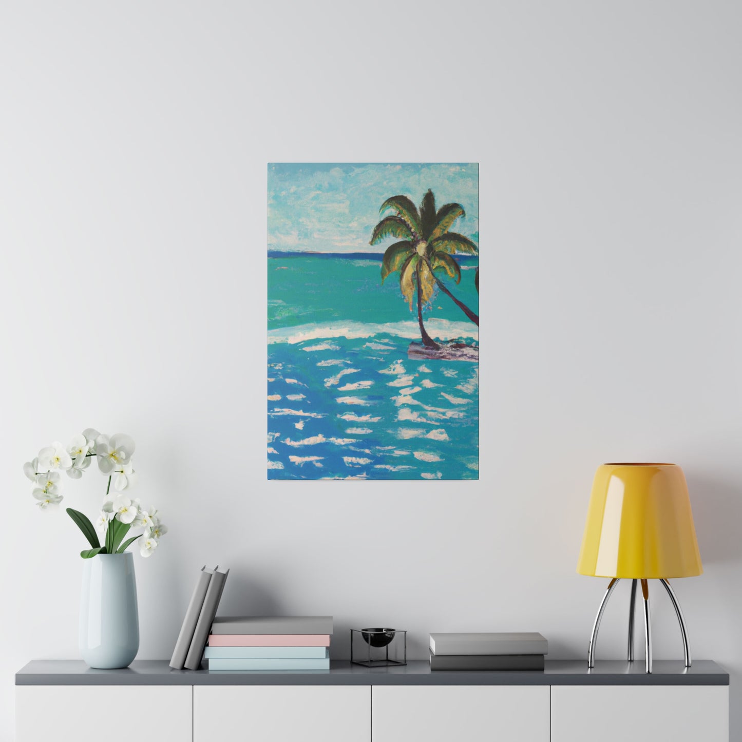 4081V - Bahamas Ocean Painting Print | Bahamas | Ocean | Beach | Poster | Home Decor | Wall Art | Canvas