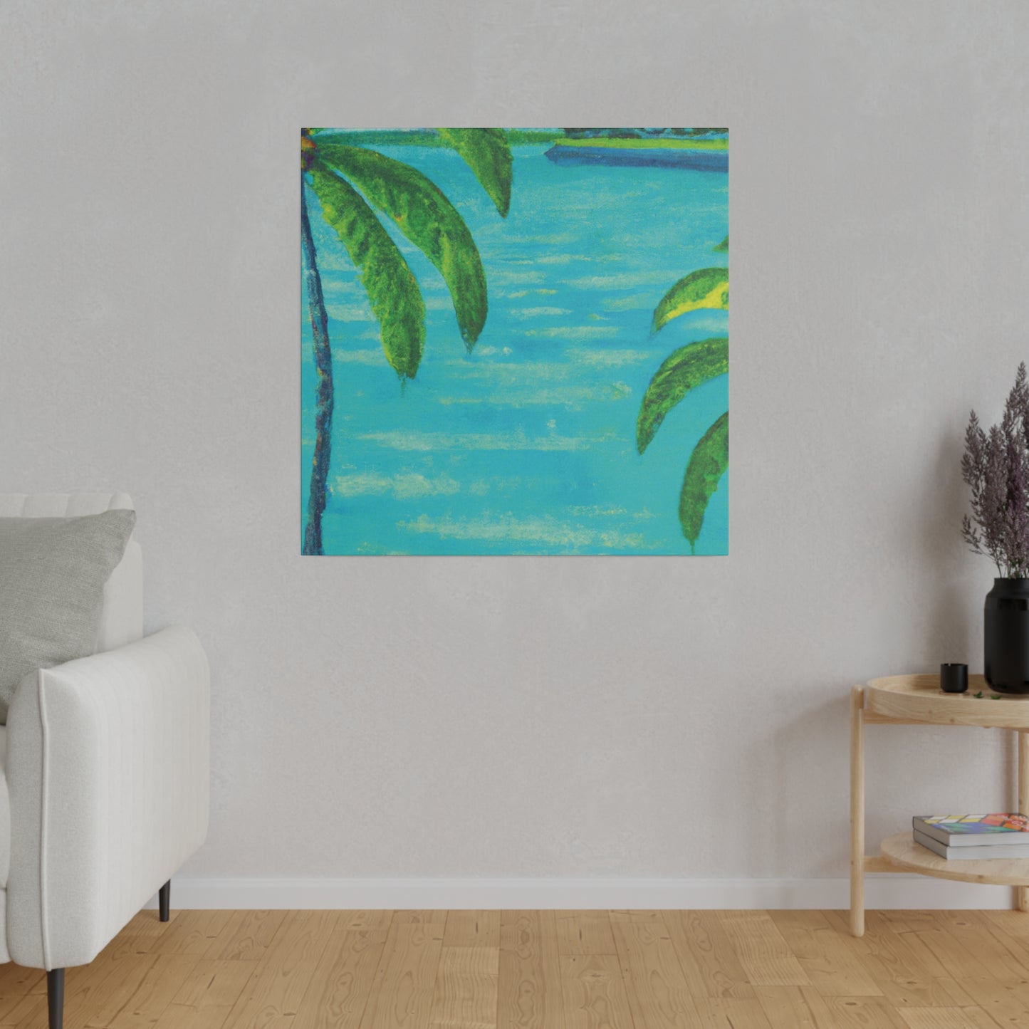 3184O - Bahamas Ocean Painting Print | Bahamas | Ocean | Beach | Poster | Home Decor | Wall Art | Canvas