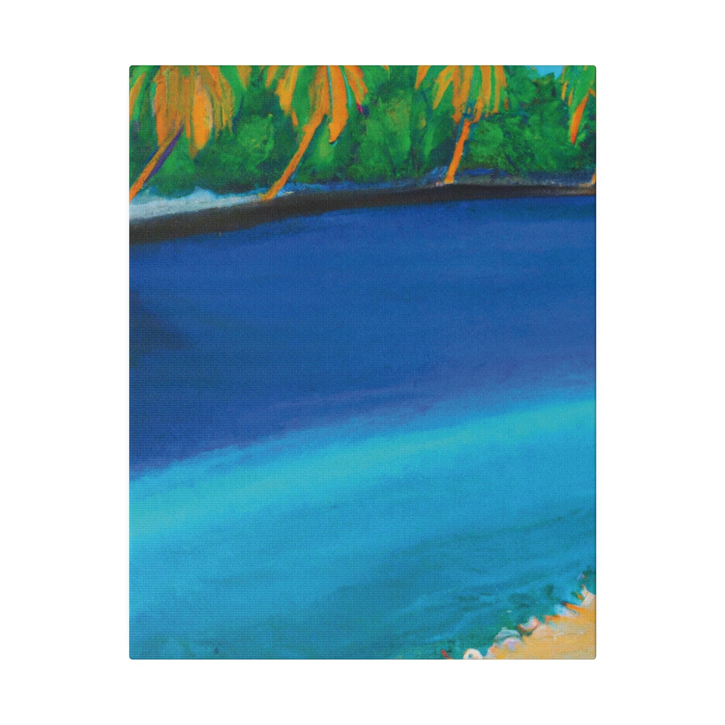 4195T - Bahamas Ocean Painting Print | Bahamas | Ocean | Beach | Poster | Home Decor | Wall Art | Canvas