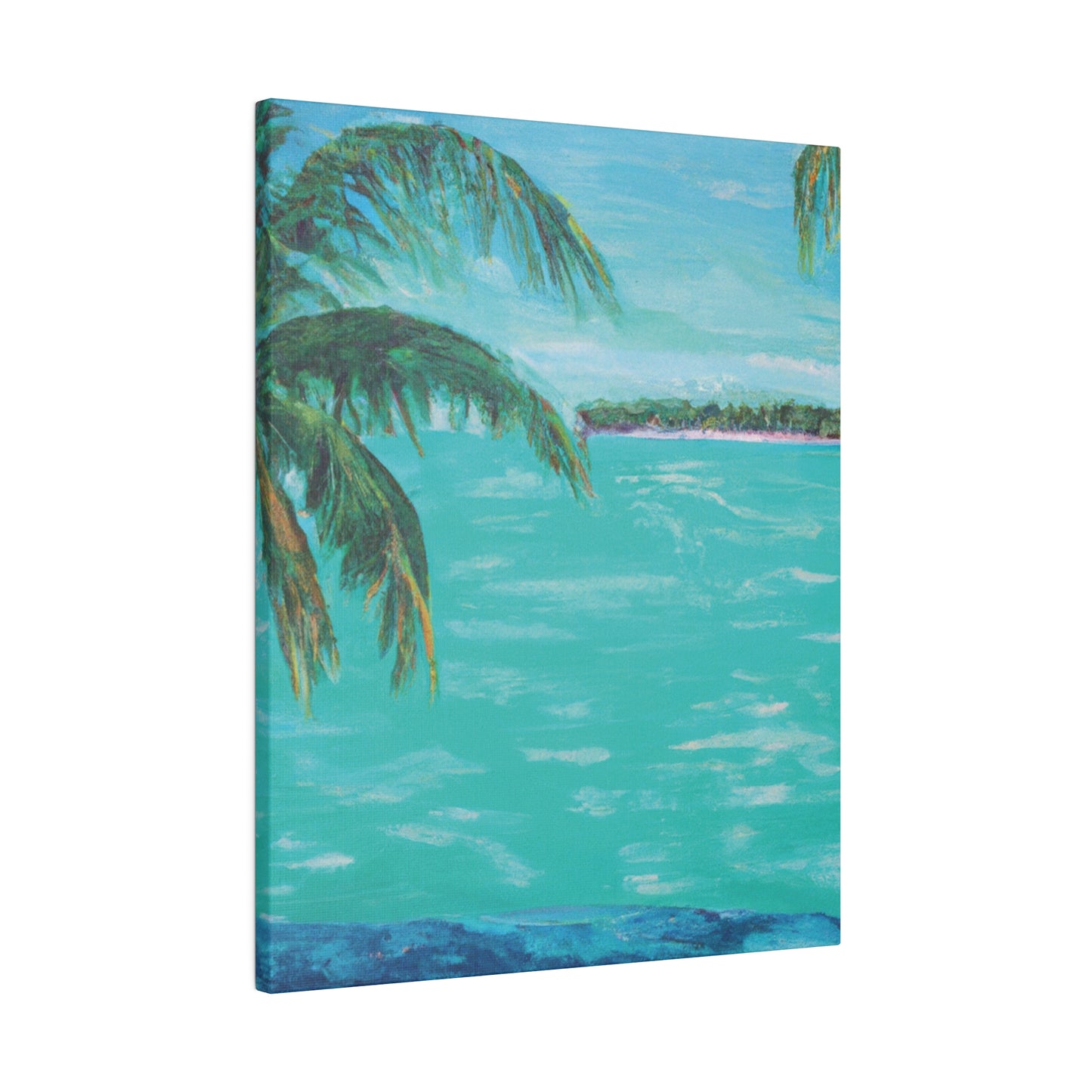 362P - Bahamas Ocean Painting Print | Bahamas | Ocean | Beach | Poster | Home Decor | Wall Art | Canvas