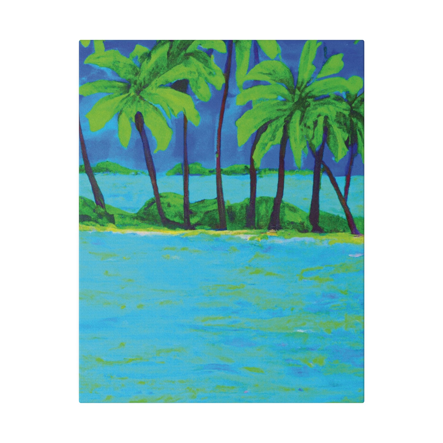 3148Z - Bahamas Ocean Painting Print | Bahamas | Ocean | Beach | Poster | Home Decor | Wall Art | Canvas