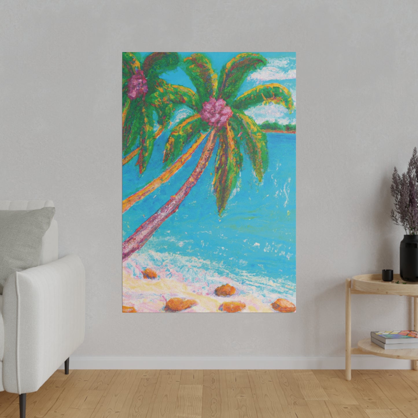 9276V - Bahamas Ocean Painting Print | Bahamas | Ocean | Beach | Poster | Home Decor | Wall Art | Canvas