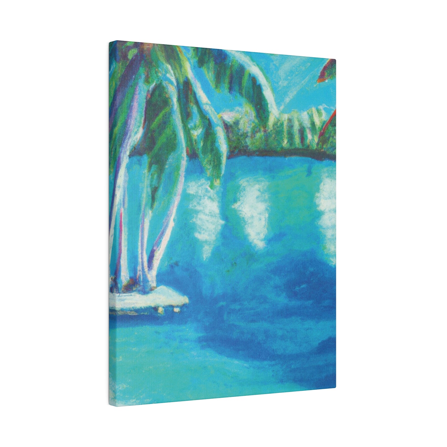 3187V - Bahamas Ocean Painting Print | Bahamas | Ocean | Beach | Poster | Home Decor | Wall Art | Canvas