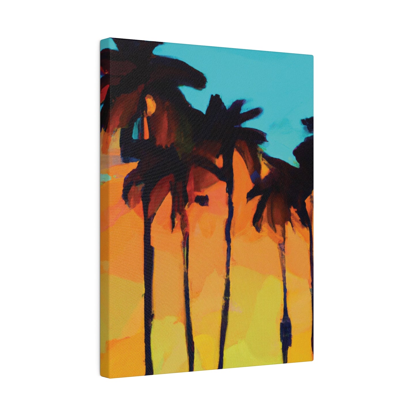 3606O - Miami Beach Sunset Painting Print | Miami | Beach | Sunset | Poster | Home Decor | Wall Art | Canvas