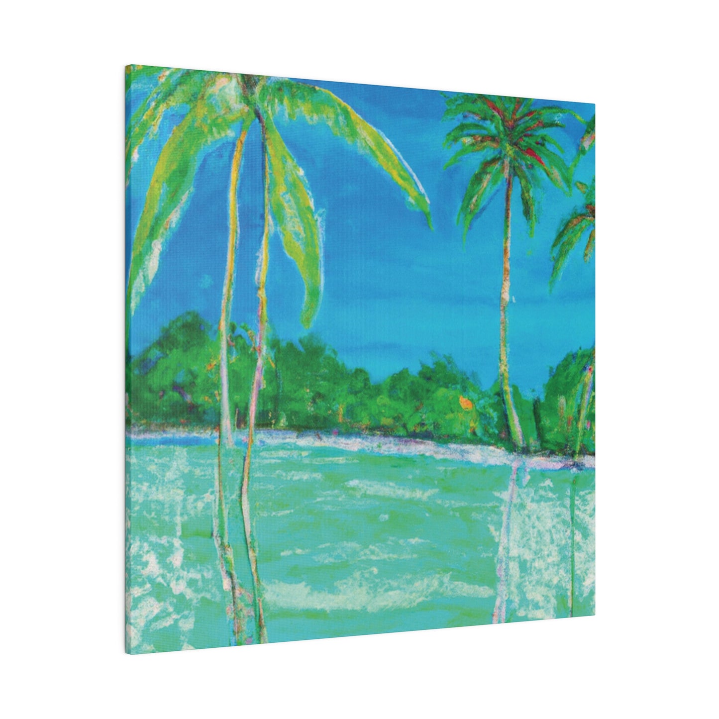 5185A - Bahamas Ocean Painting Print | Bahamas | Ocean | Beach | Poster | Home Decor | Wall Art | Canvas