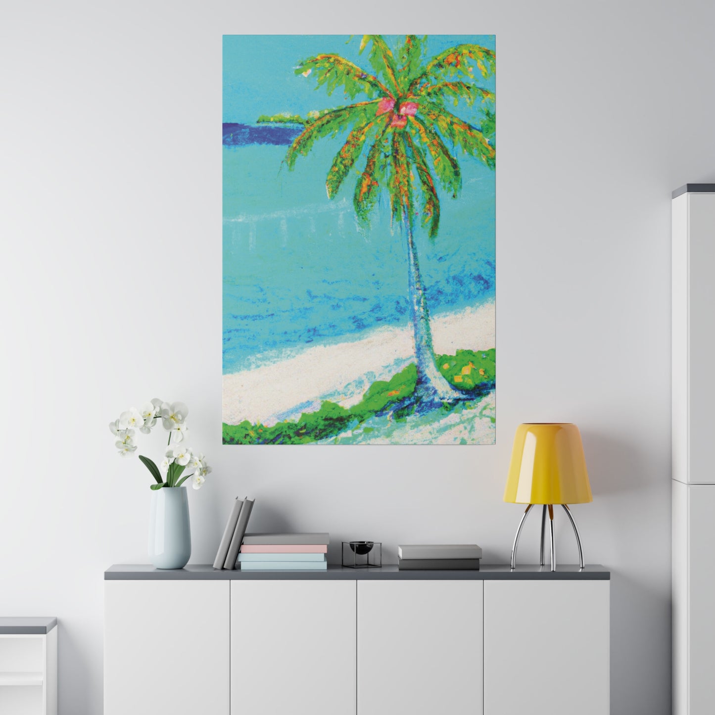 9089H - Bahamas Ocean Painting Print | Bahamas | Ocean | Beach | Poster | Home Decor | Wall Art | Canvas