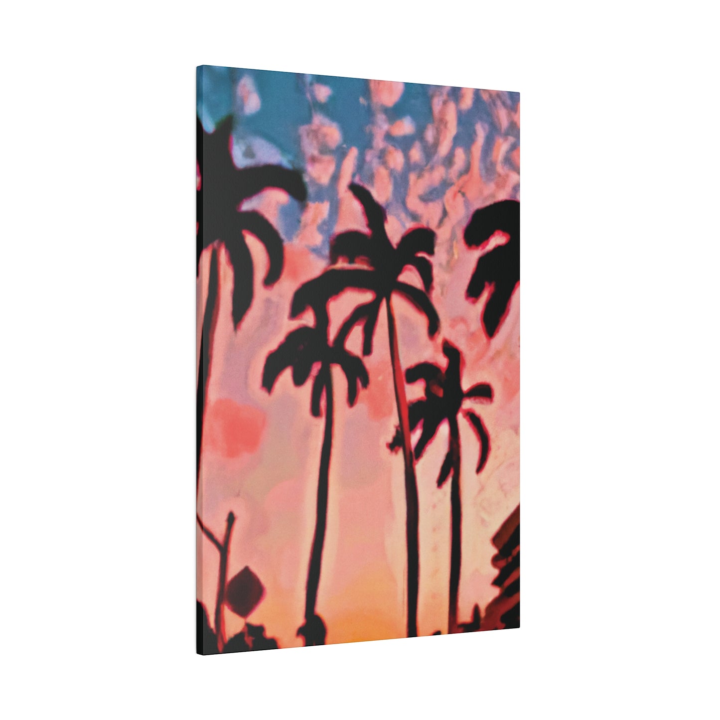 3784J - Miami Beach Sunset Painting Print | Miami | Beach | Sunset | Poster | Home Decor | Wall Art | Canvas