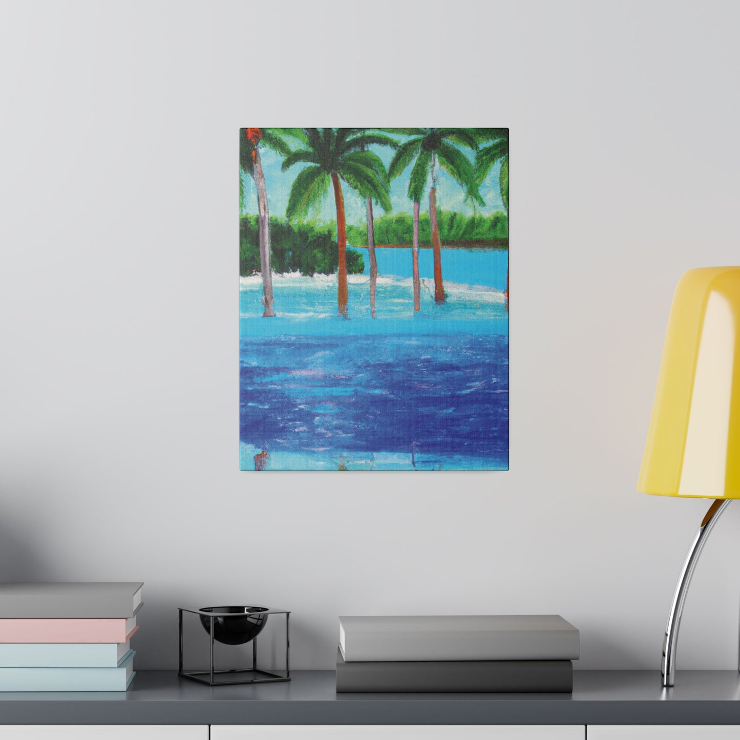 4563X - Bahamas Ocean Painting Print | Bahamas | Ocean | Beach | Poster | Home Decor | Wall Art | Canvas