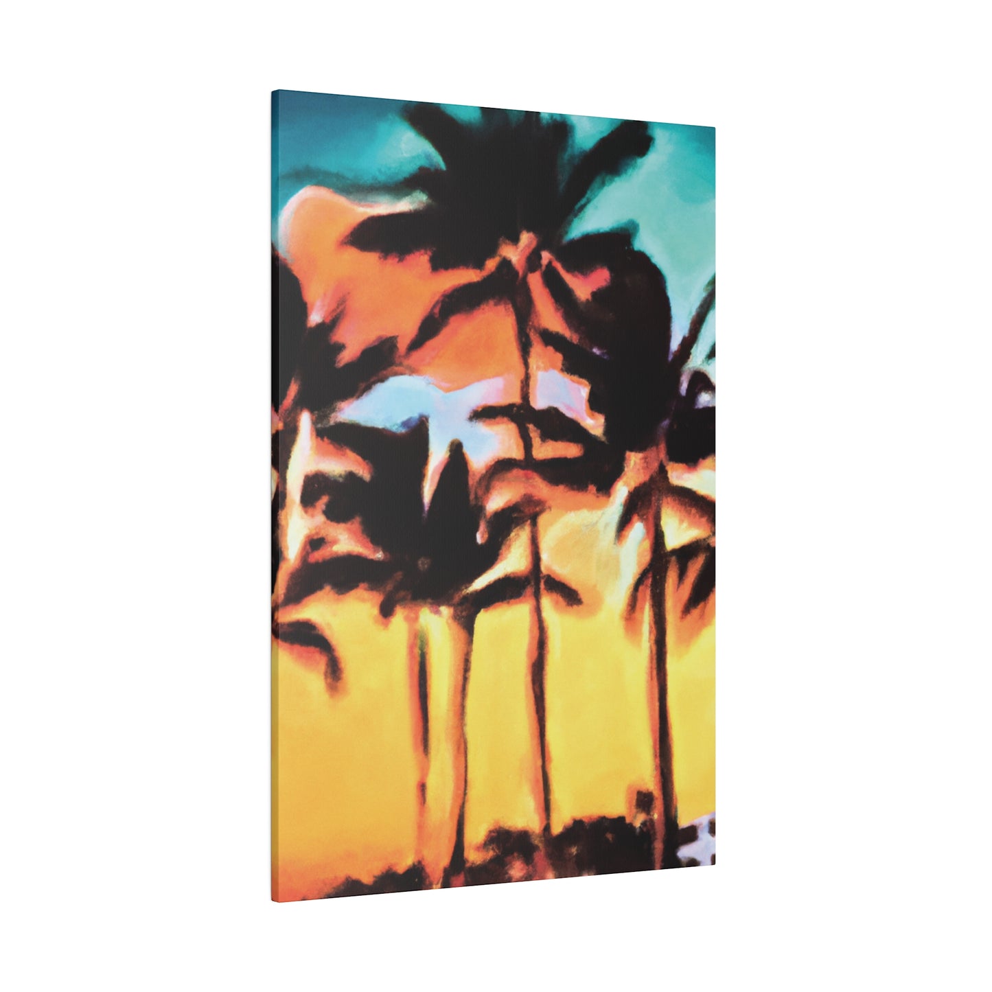 6306Z - Miami Beach Sunset Painting Print | Miami | Beach | Sunset | Poster | Home Decor | Wall Art | Canvas