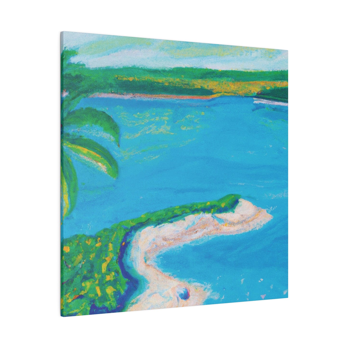 4895I - Bahamas Ocean Painting Print | Bahamas | Ocean | Beach | Poster | Home Decor | Wall Art | Canvas