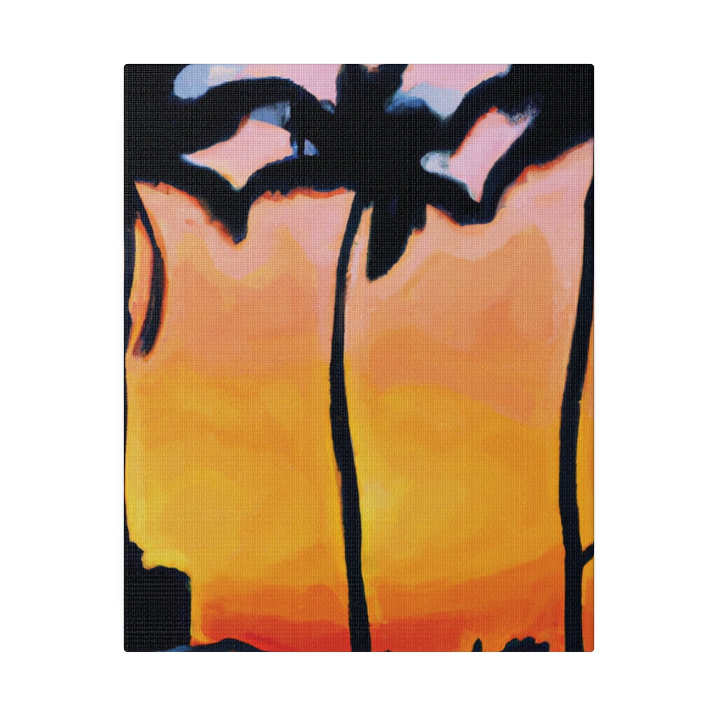 9545F - Miami Beach Sunset Painting Print | Miami | Beach | Sunset | Poster | Home Decor | Wall Art | Canvas