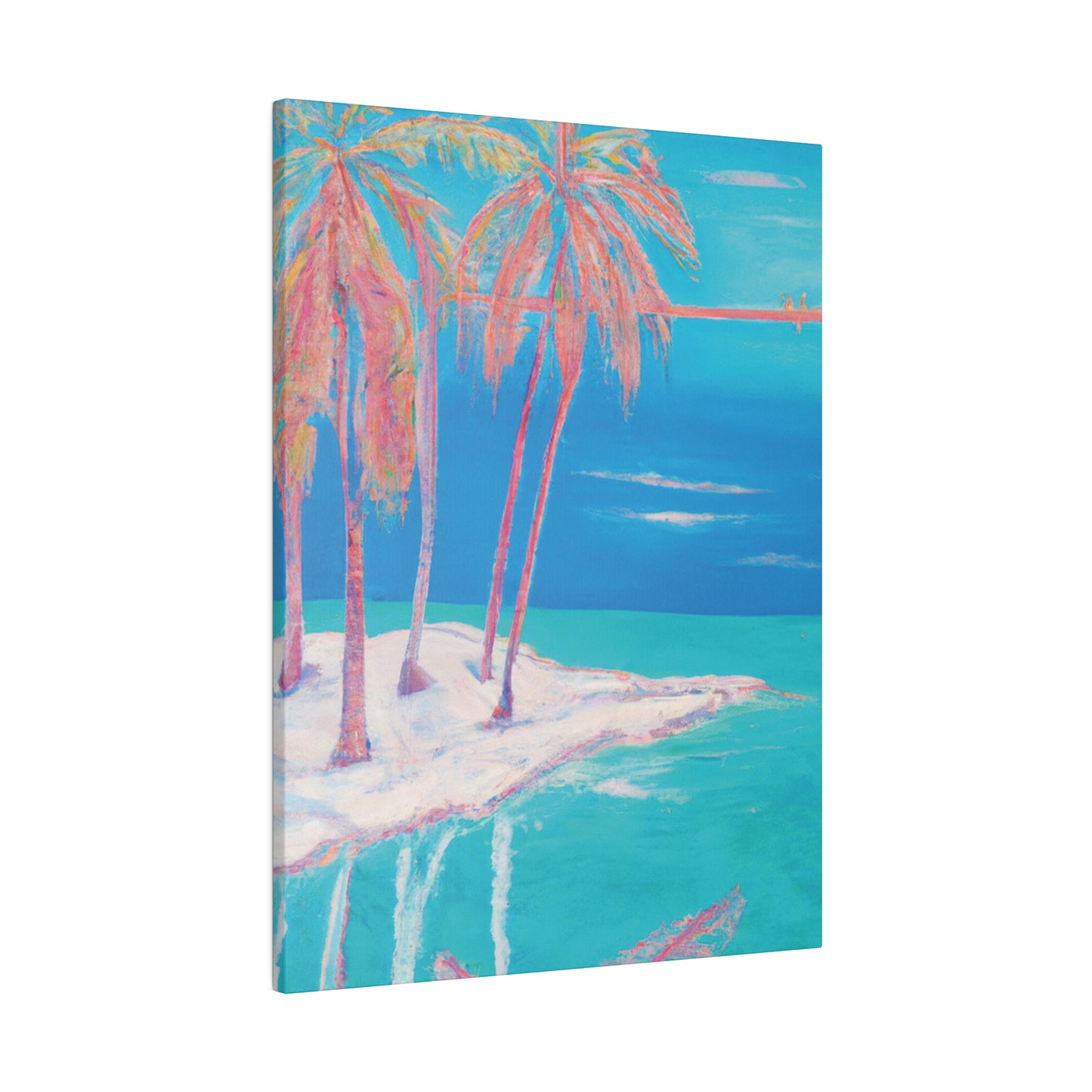 3162K - Bahamas Ocean Painting Print | Bahamas | Ocean | Beach | Poster | Home Decor | Wall Art | Canvas