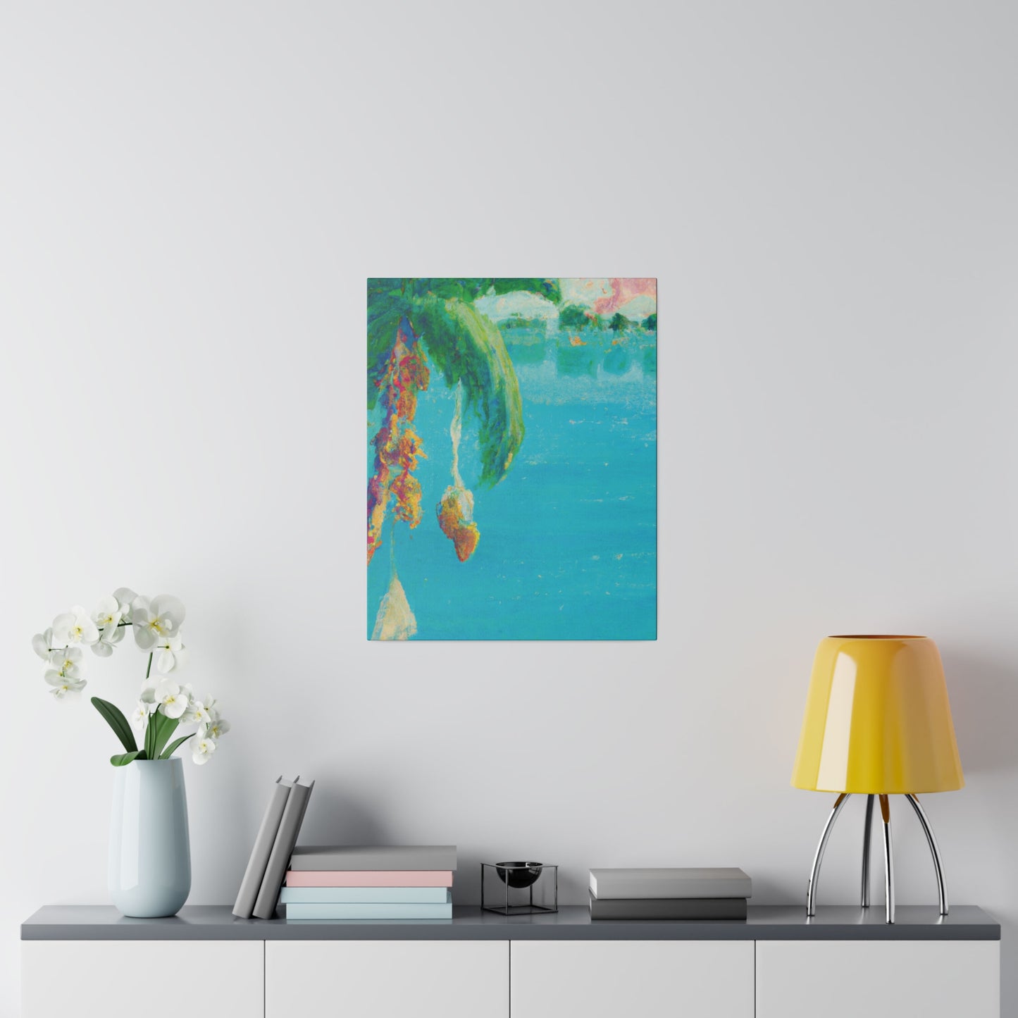 7357A - Bahamas Ocean Painting Print | Bahamas | Ocean | Beach | Poster | Home Decor | Wall Art | Canvas