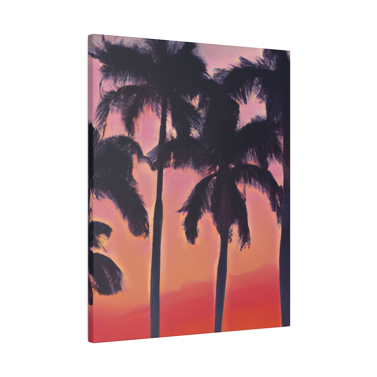 7239V - Miami Beach Sunset Painting Print | Miami | Beach | Sunset | Poster | Home Decor | Wall Art | Canvas