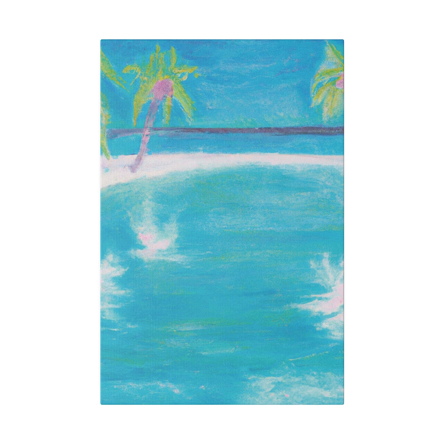 8348G - Bahamas Ocean Painting Print | Bahamas | Ocean | Beach | Poster | Home Decor | Wall Art | Canvas