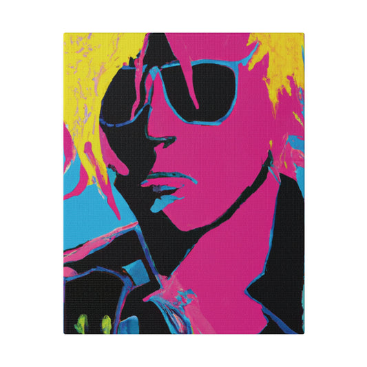 9314F - Rockstar Painting Print | Face | Abstract | Poster | Home Decor | Wall Art | Music Art | Canvas