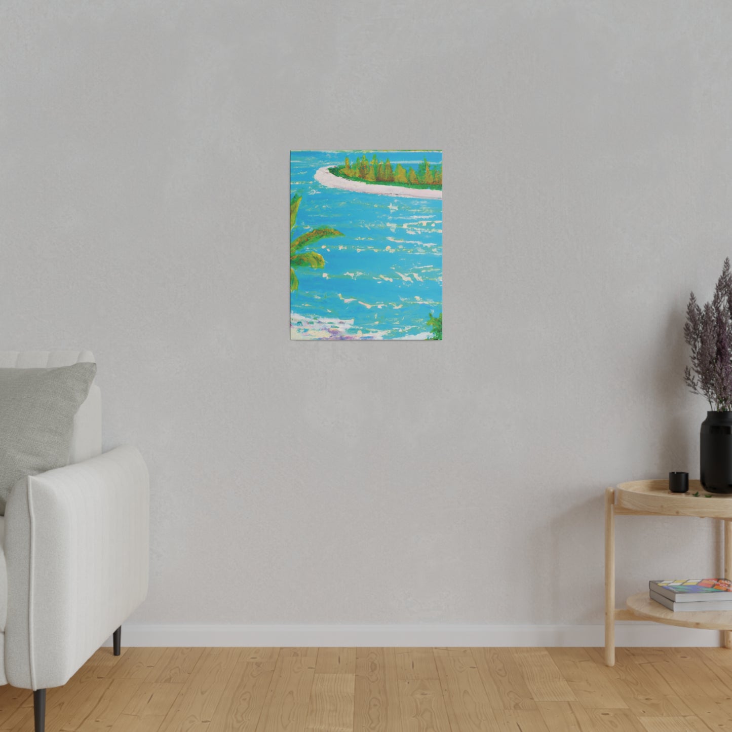 9555G - Bahamas Ocean Painting Print | Bahamas | Ocean | Beach | Poster | Home Decor | Wall Art | Canvas