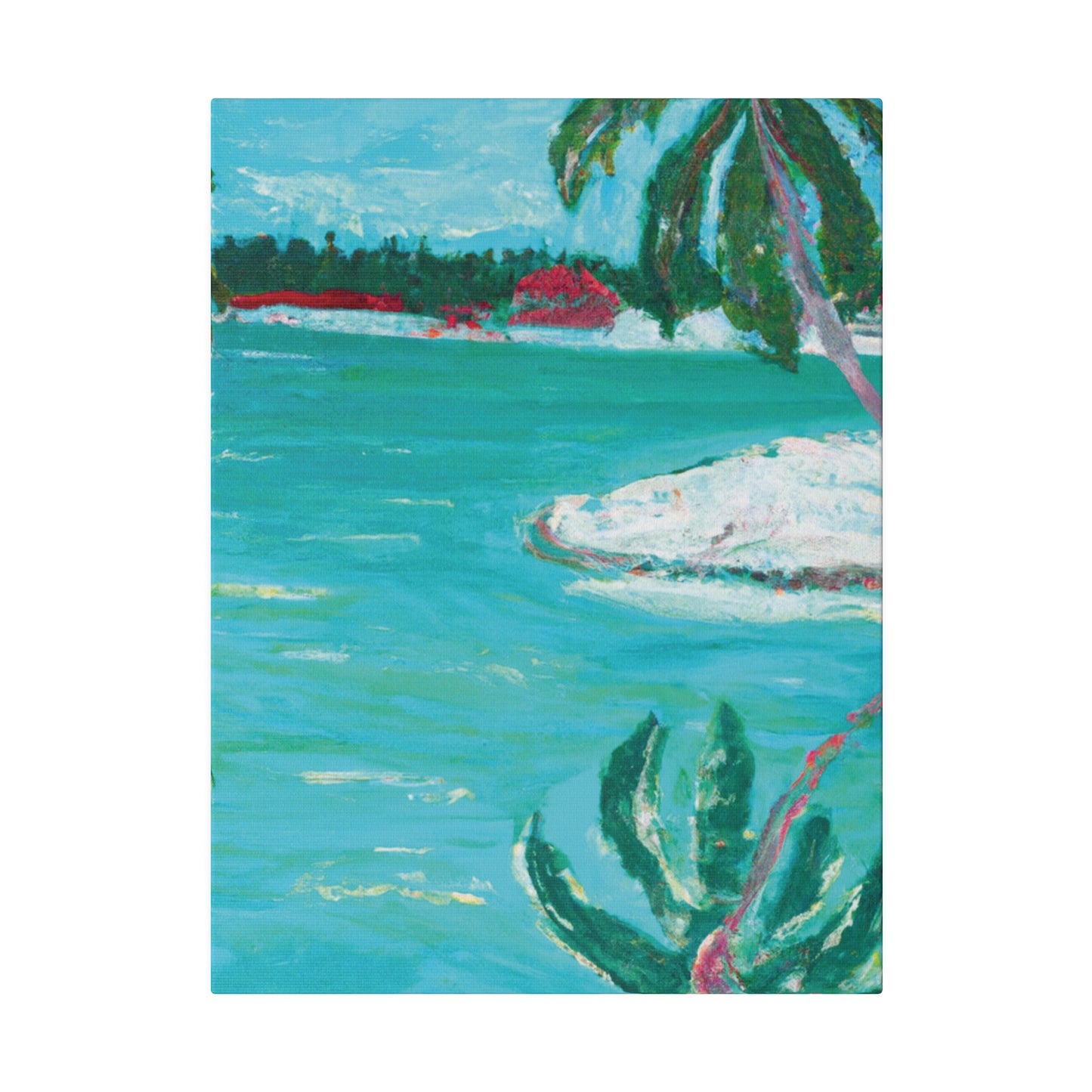 7090Z - Bahamas Ocean Painting Print | Bahamas | Ocean | Beach | Poster | Home Decor | Wall Art | Canvas