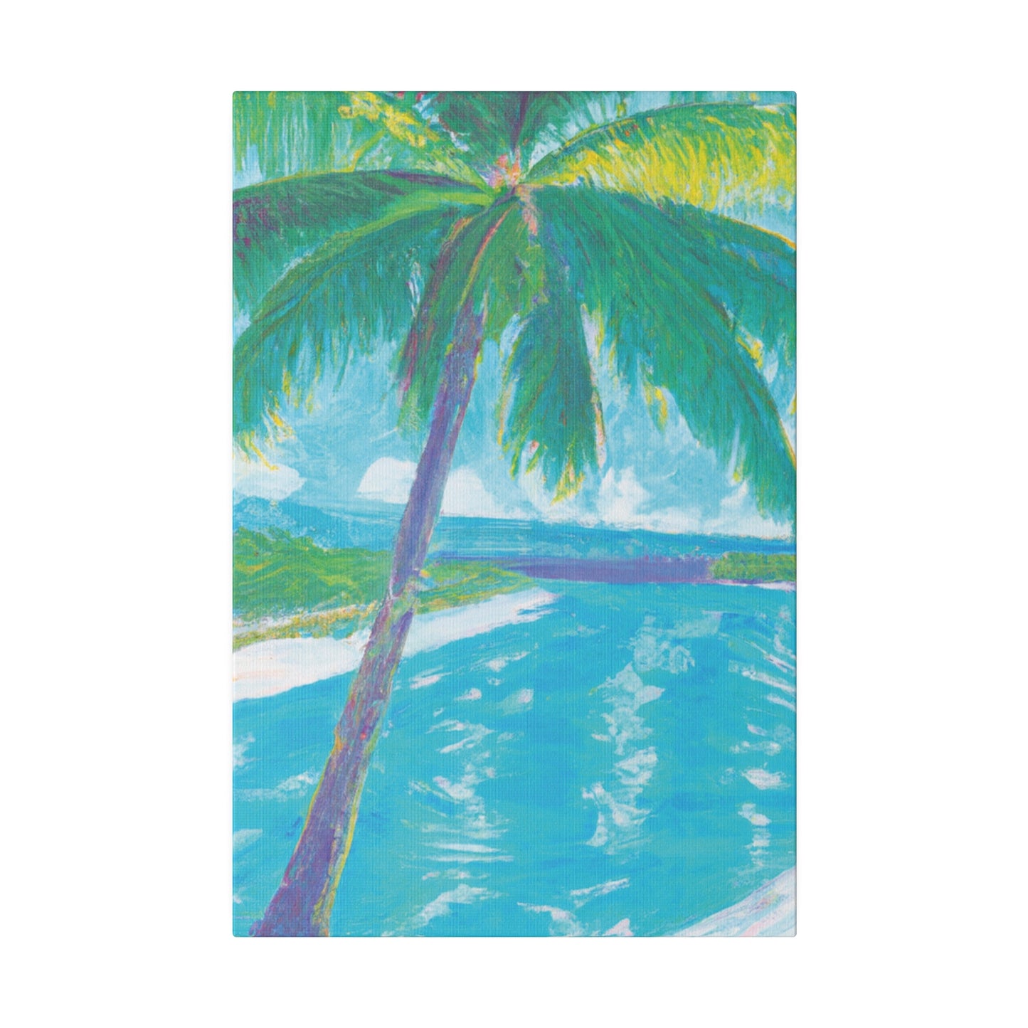 9252K - Bahamas Ocean Painting Print | Bahamas | Ocean | Beach | Poster | Home Decor | Wall Art | Canvas
