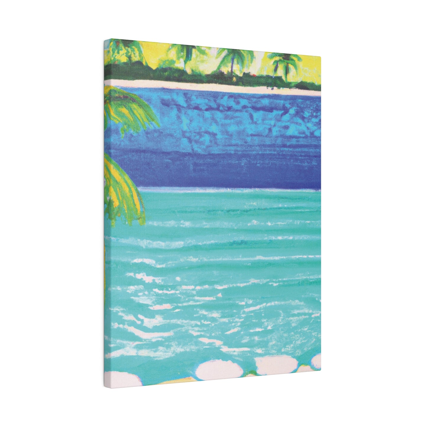 4234Z - Bahamas Ocean Painting Print | Bahamas | Ocean | Beach | Poster | Home Decor | Wall Art | Canvas