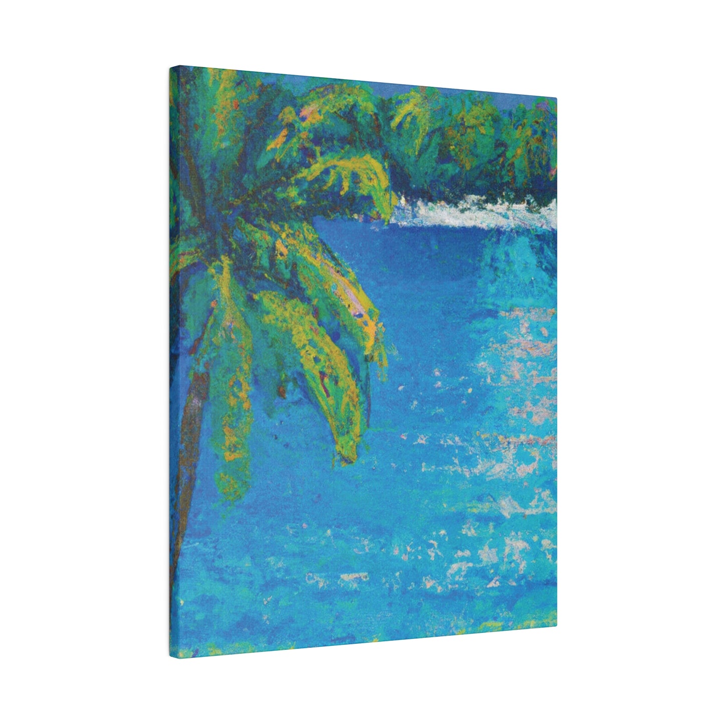 4645A - Bahamas Ocean Painting Print | Bahamas | Ocean | Beach | Poster | Home Decor | Wall Art | Canvas