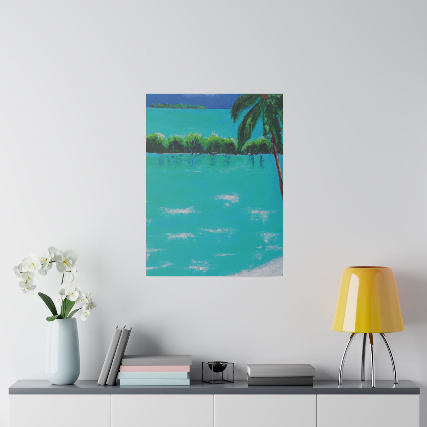 9108Q - Bahamas Ocean Painting Print | Bahamas | Ocean | Beach | Poster | Home Decor | Wall Art | Canvas