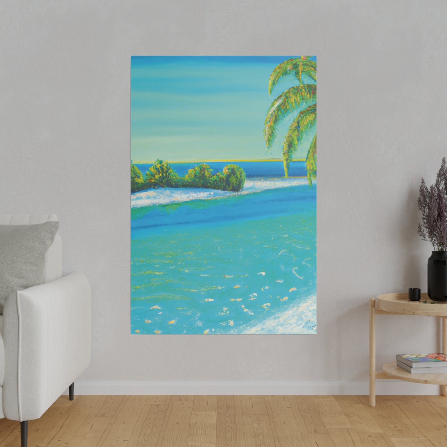 5234Y - Bahamas Ocean Painting Print | Bahamas | Ocean | Beach | Poster | Home Decor | Wall Art | Canvas