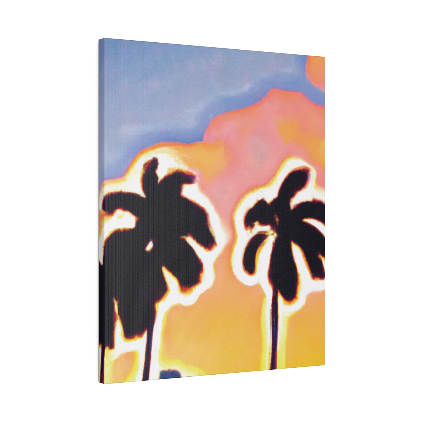 2766U - Miami Beach Sunset Painting Print | Miami | Beach | Sunset | Poster | Home Decor | Wall Art | Canvas