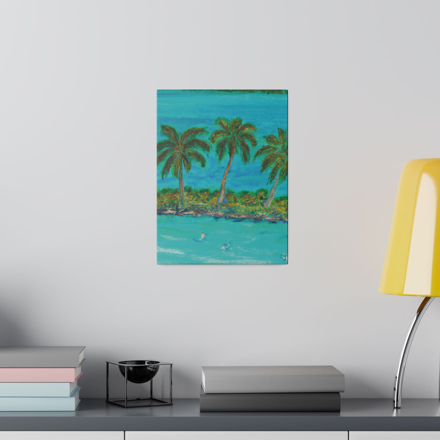 4205N - Bahamas Ocean Painting Print | Bahamas | Ocean | Beach | Poster | Home Decor | Wall Art | Canvas