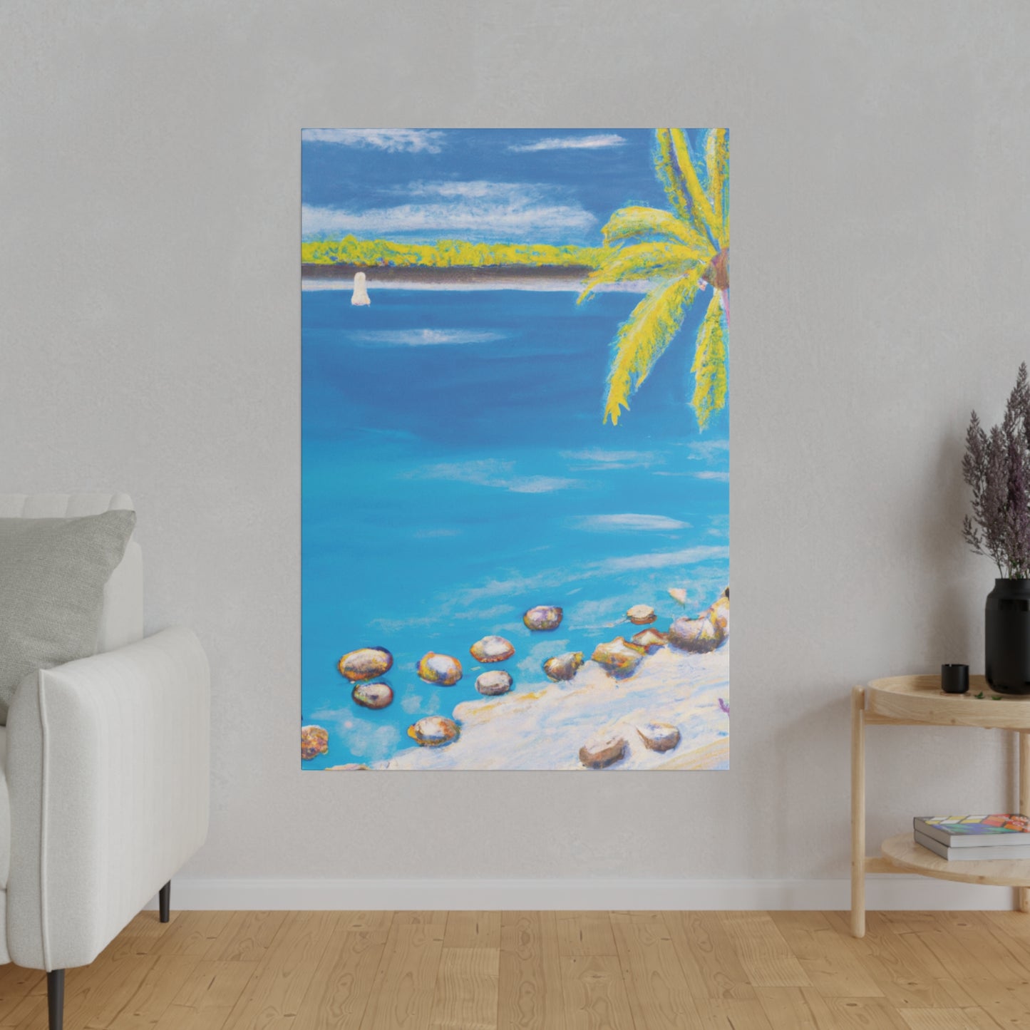 8593F - Bahamas Ocean Painting Print | Bahamas | Ocean | Beach | Poster | Home Decor | Wall Art | Canvas