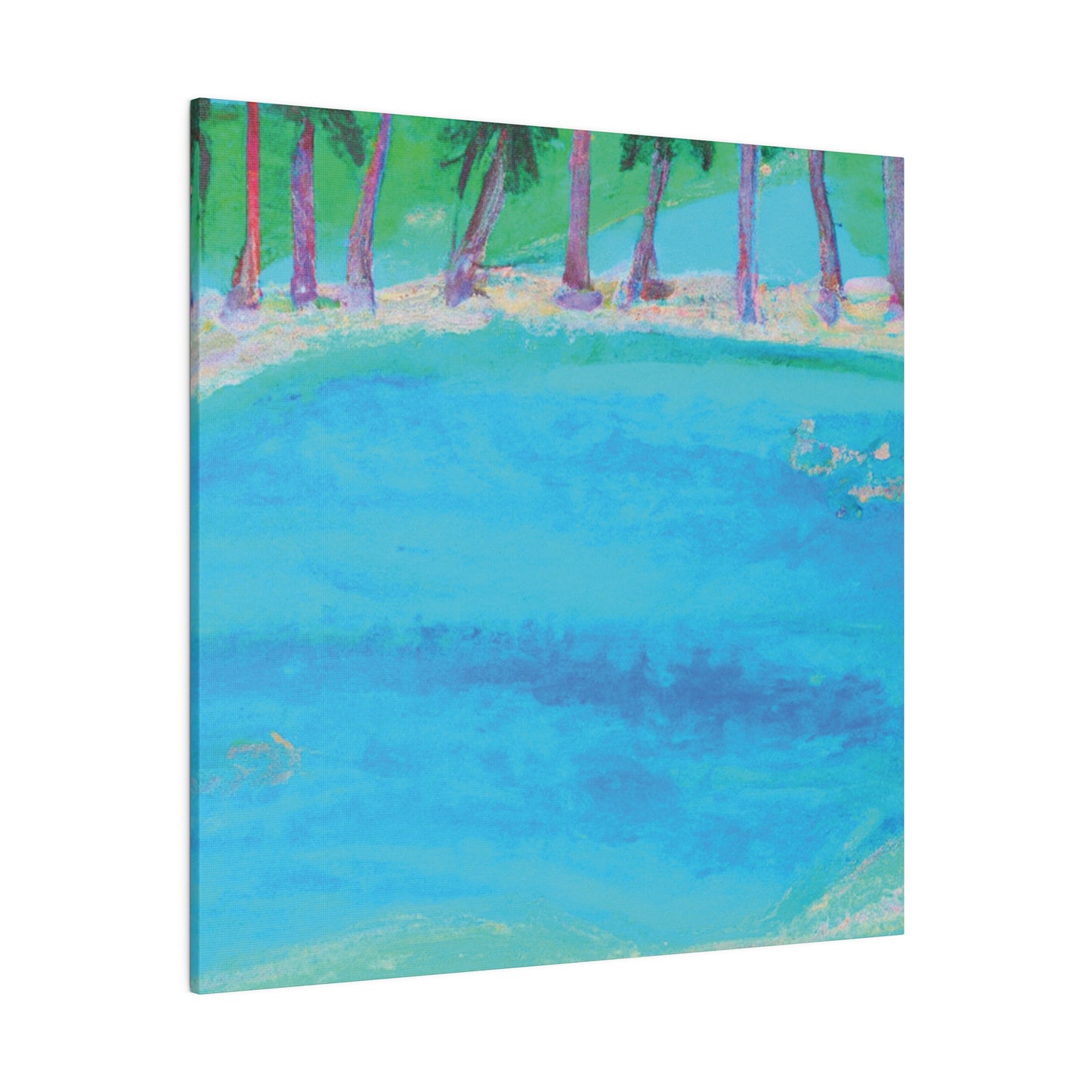 7907S - Bahamas Ocean Painting Print | Bahamas | Ocean | Beach | Poster | Home Decor | Wall Art | Canvas