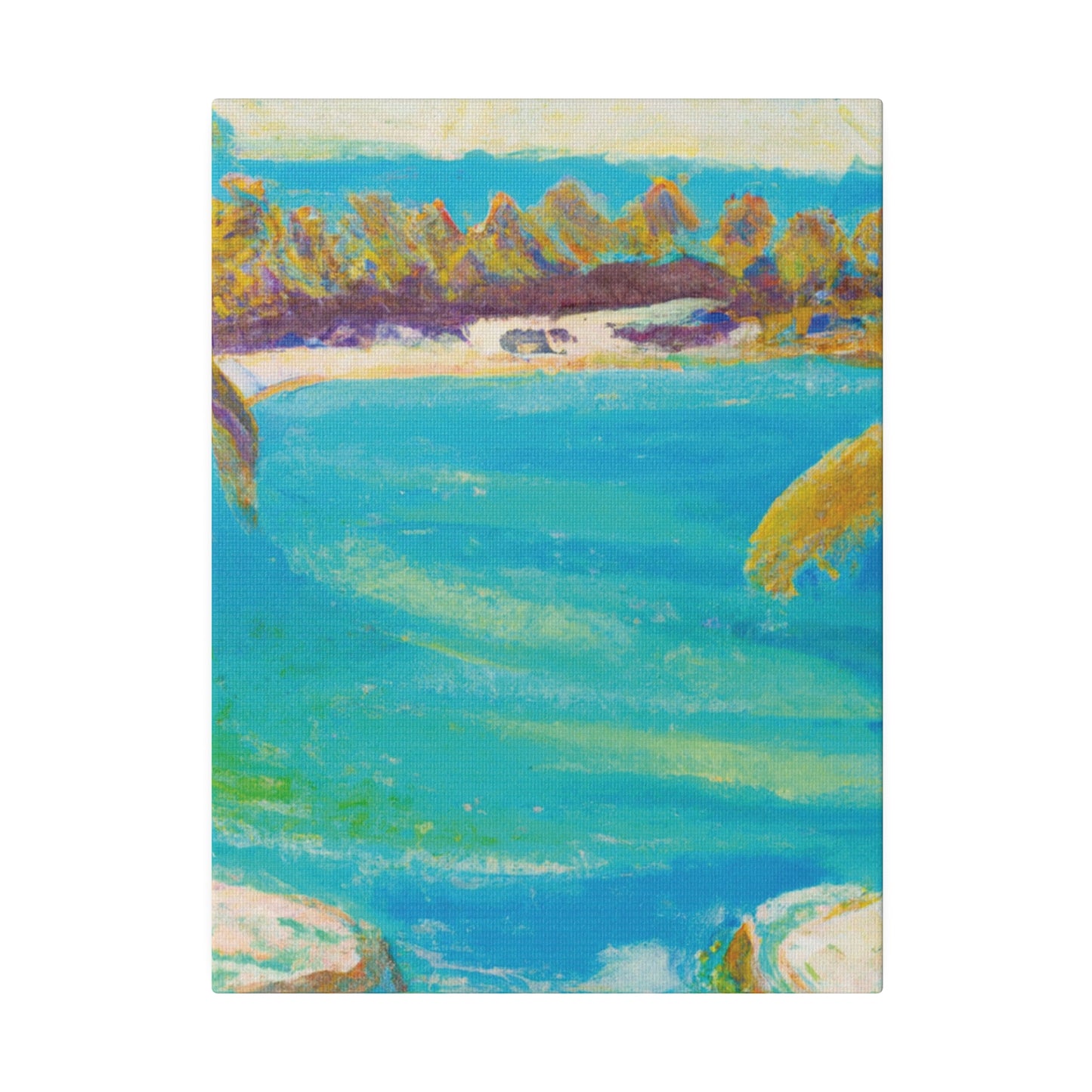 5706H - Bahamas Ocean Painting Print | Bahamas | Ocean | Beach | Poster | Home Decor | Wall Art | Canvas