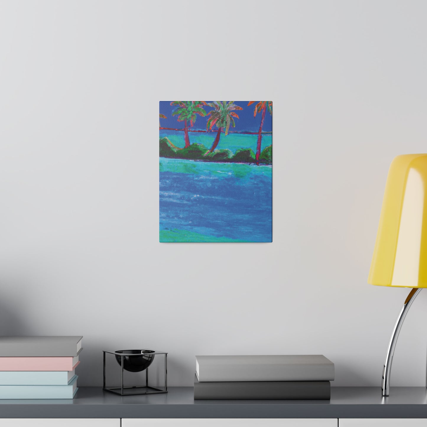 7454G - Bahamas Ocean Painting Print | Bahamas | Ocean | Beach | Poster | Home Decor | Wall Art | Canvas