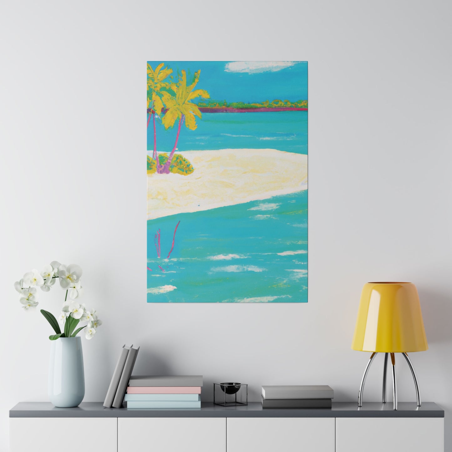 6308B - Bahamas Ocean Painting Print | Bahamas | Ocean | Beach | Poster | Home Decor | Wall Art | Canvas