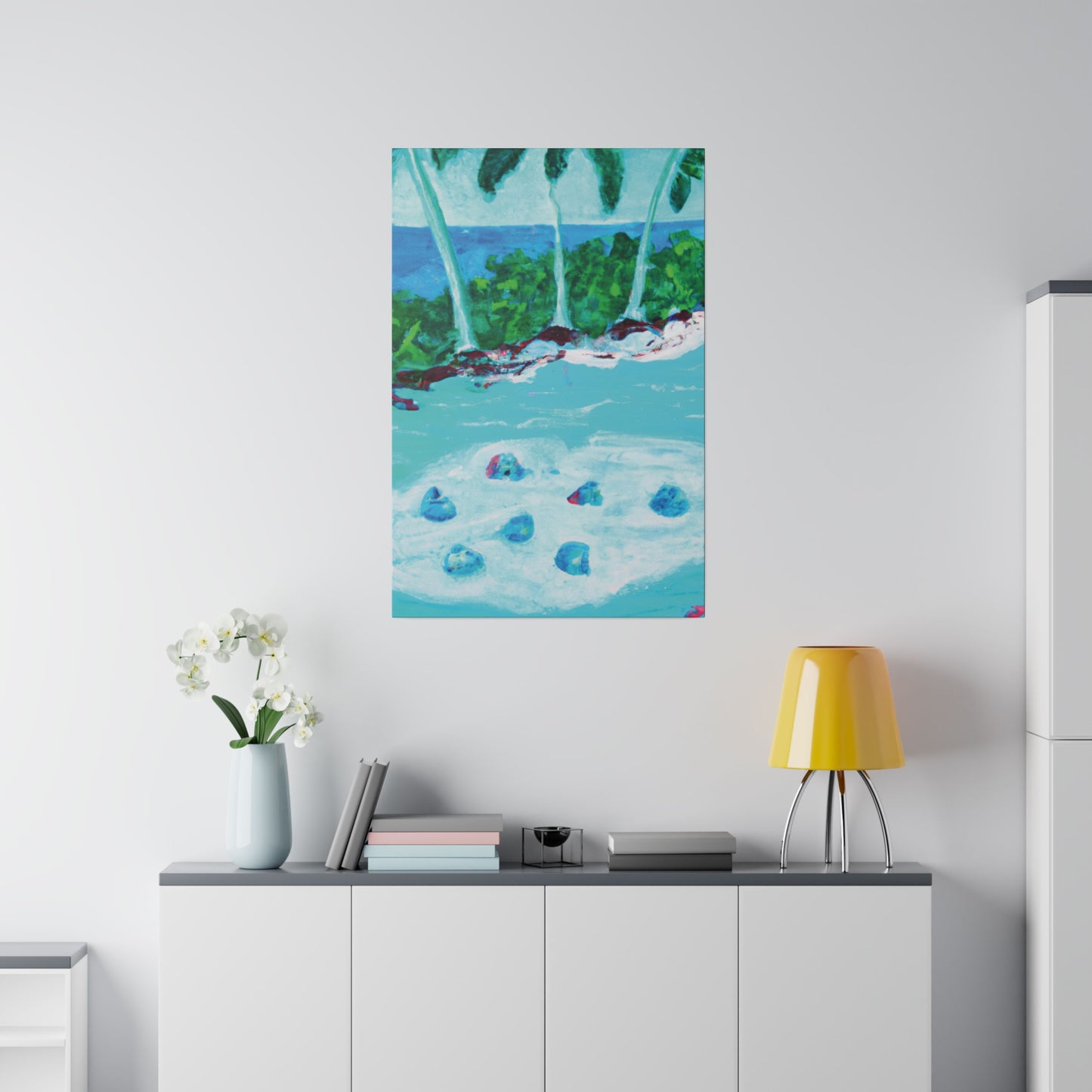 6791E - Bahamas Ocean Painting Print | Bahamas | Ocean | Beach | Poster | Home Decor | Wall Art | Canvas