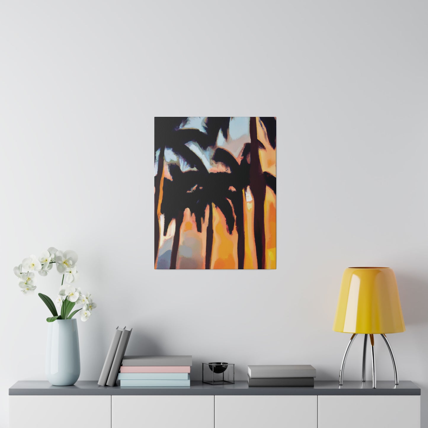 5642H - Miami Beach Sunset Painting Print | Miami | Beach | Sunset | Poster | Home Decor | Wall Art | Canvas