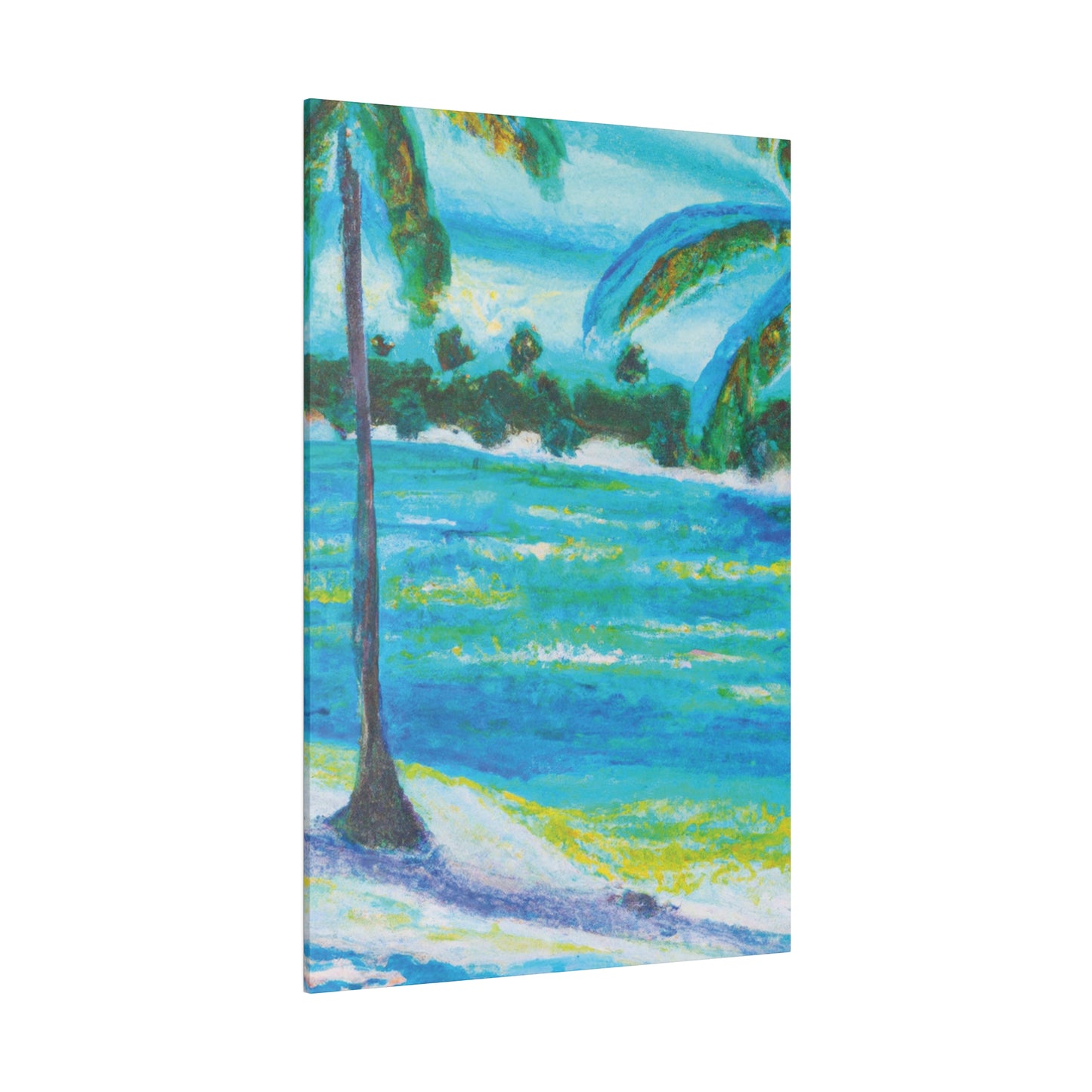 5874R - Bahamas Ocean Painting Print | Bahamas | Ocean | Beach | Poster | Home Decor | Wall Art | Canvas