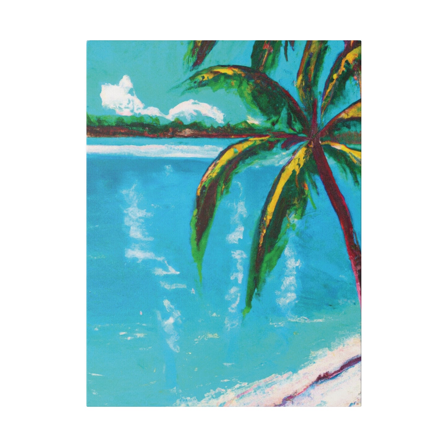 3917M - Bahamas Ocean Painting Print | Bahamas | Ocean | Beach | Poster | Home Decor | Wall Art | Canvas