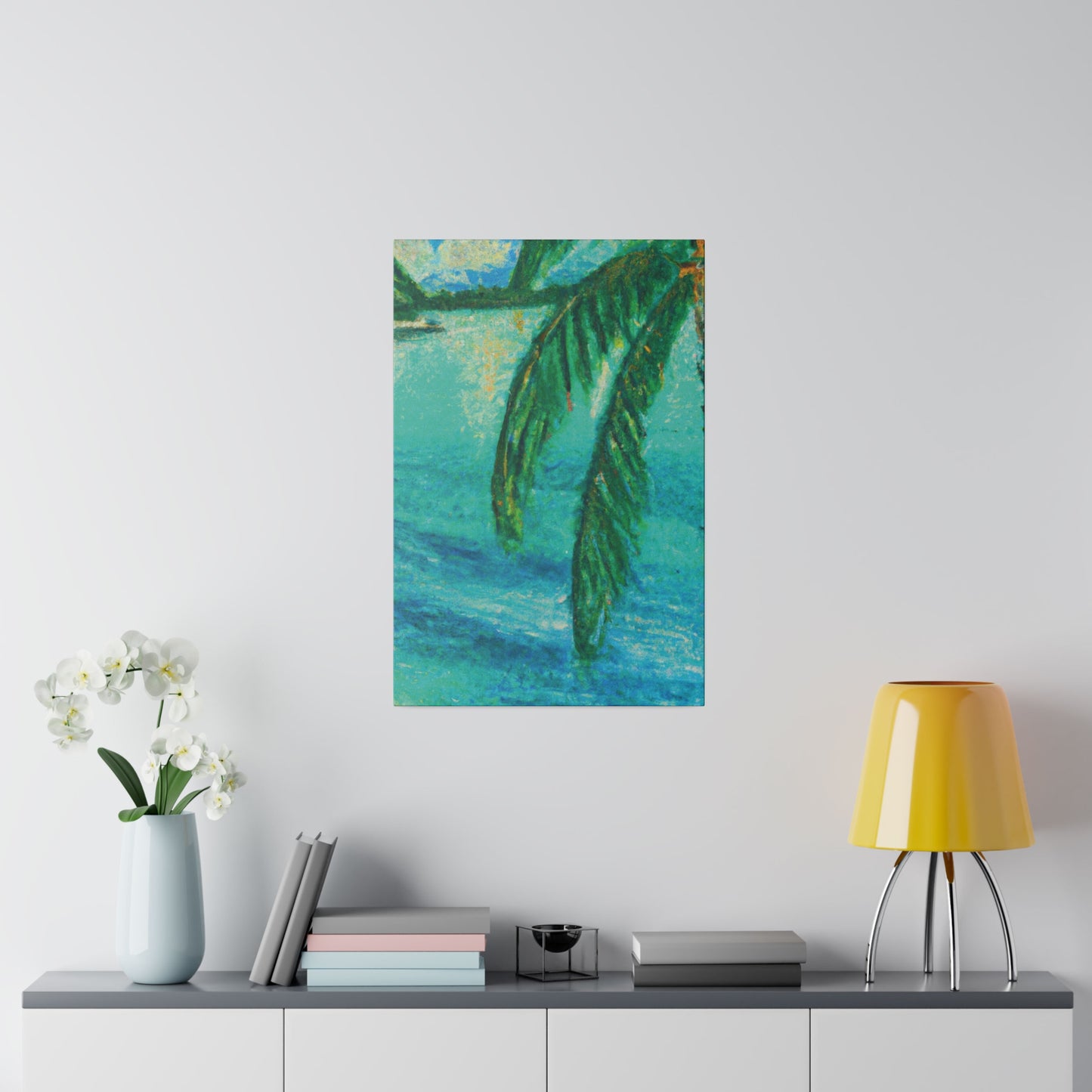 7714W - Bahamas Ocean Painting Print | Bahamas | Ocean | Beach | Poster | Home Decor | Wall Art | Canvas