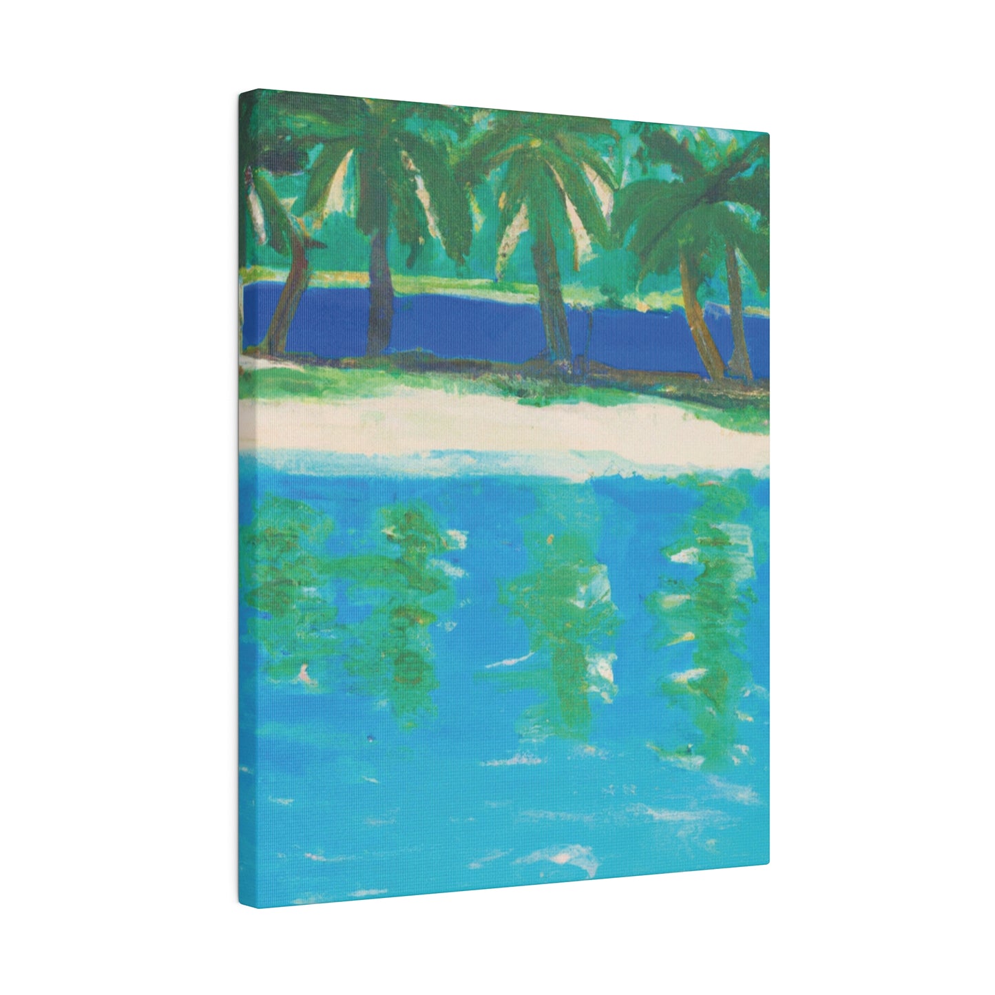 4129L - Bahamas Ocean Painting Print | Bahamas | Ocean | Beach | Poster | Home Decor | Wall Art | Canvas